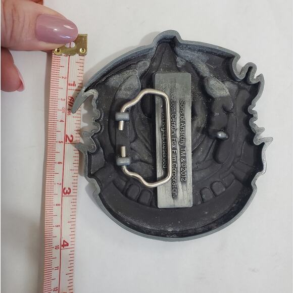 Sons of Anarchy Metal Belt Buckle Fan Gear Motorcycle Biker - Picture 6 of 7